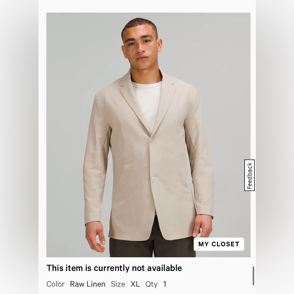 Lululemon New Venture Blazer